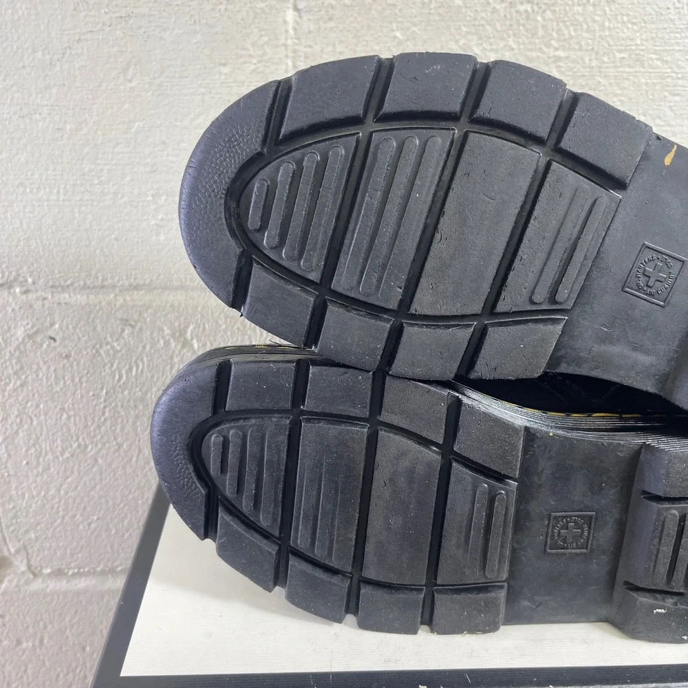 Dr. Martens Combs Tech‎ II Black Tactical Combat Boots Lace up Men's 8 US/7 UK